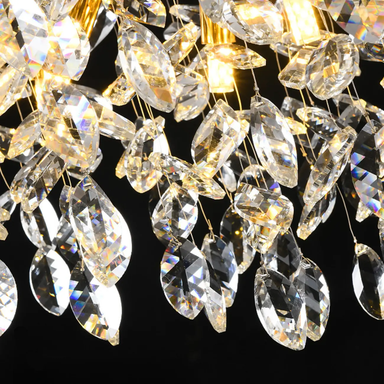 Modern Crystal Branch Chandelier for Living Room Image - 7 | homeyfad